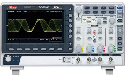 RS Pro IDS2000 ϵ 4ͨ 200MHz ʾ, LCDʾ