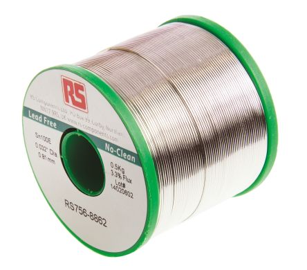 RS Pro 500g 0.8mmֱ  , +228C۵, 0.5%ͭ, 99.5%